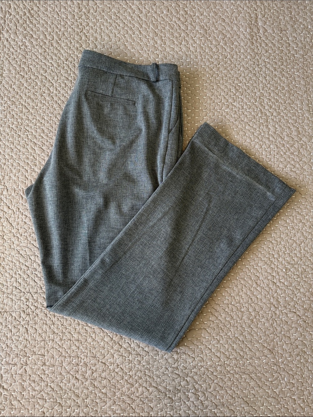 Kut from the Kloth Women's Straight Leg Dress Pants in Charcoal Gray